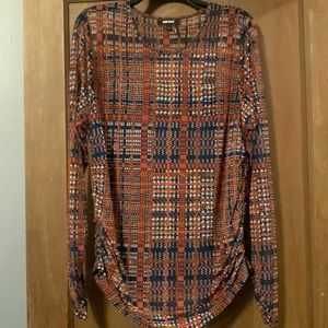 DKNY sheer top XL